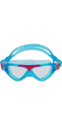 2024 Aquasphere Junior Vista Swim Mask MS5634302LC - Clear / Turquoise